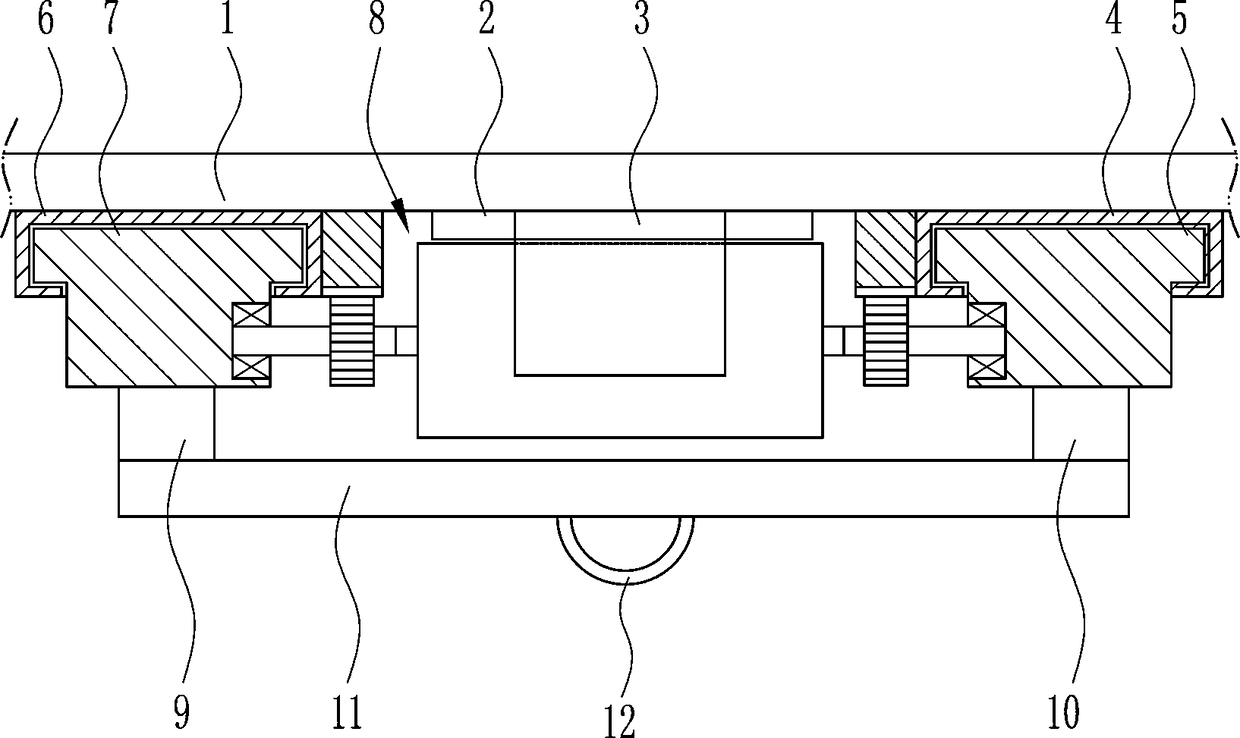 Elevator button cleaning device