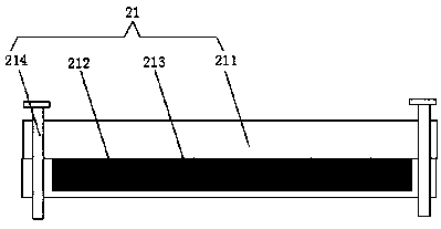 Double-unit pipe shell condenser and use method thereof