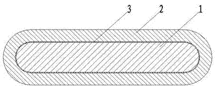 Improved copper-clad aluminum wire and preparation method thereof