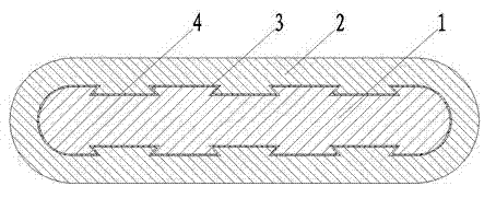 Improved copper-clad aluminum wire and preparation method thereof