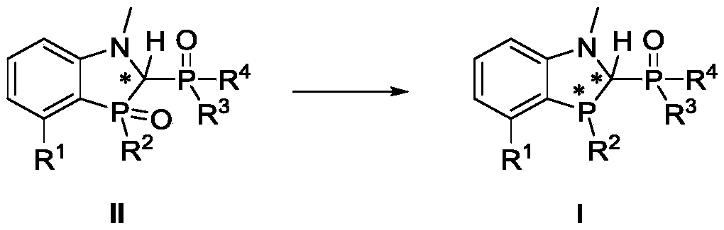 Benzozaphosphorophosphine oxygen ligand and its complex, preparation method and application