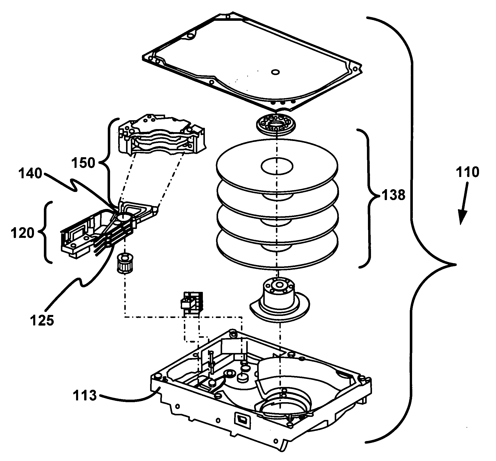 System and method for changing resonant frequency in hard disk drive components