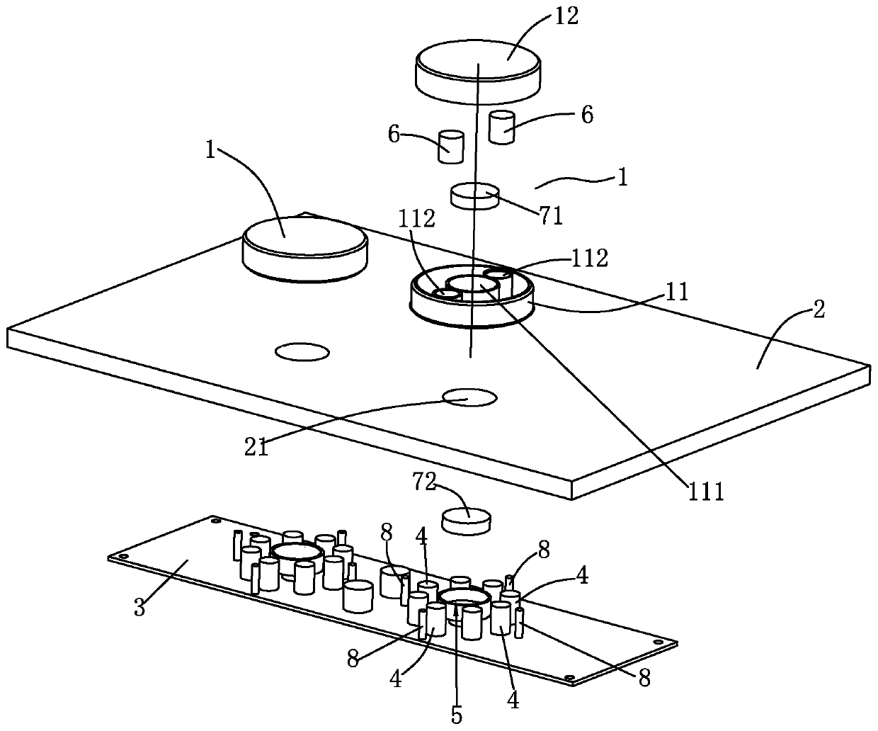 Switch coding device for electric appliance