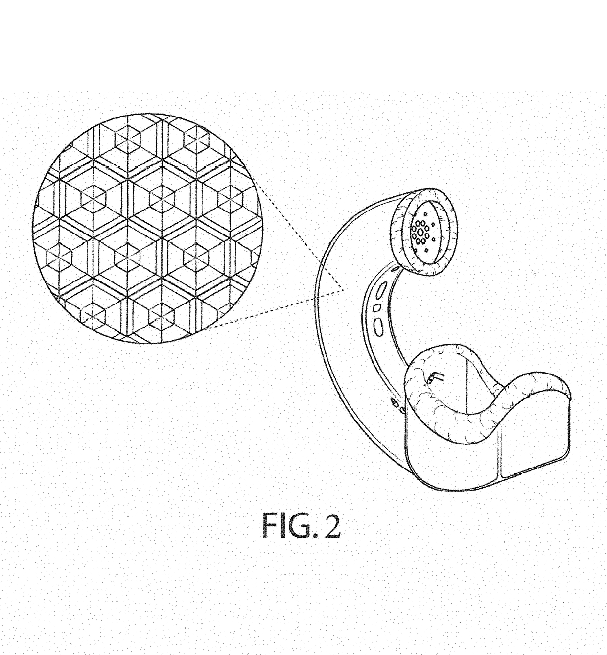 Anechoic cup or secondary anechoic chamber comprising metallic flake mixed with sound attenuating or absorbing materials for use with a communication device and related methods