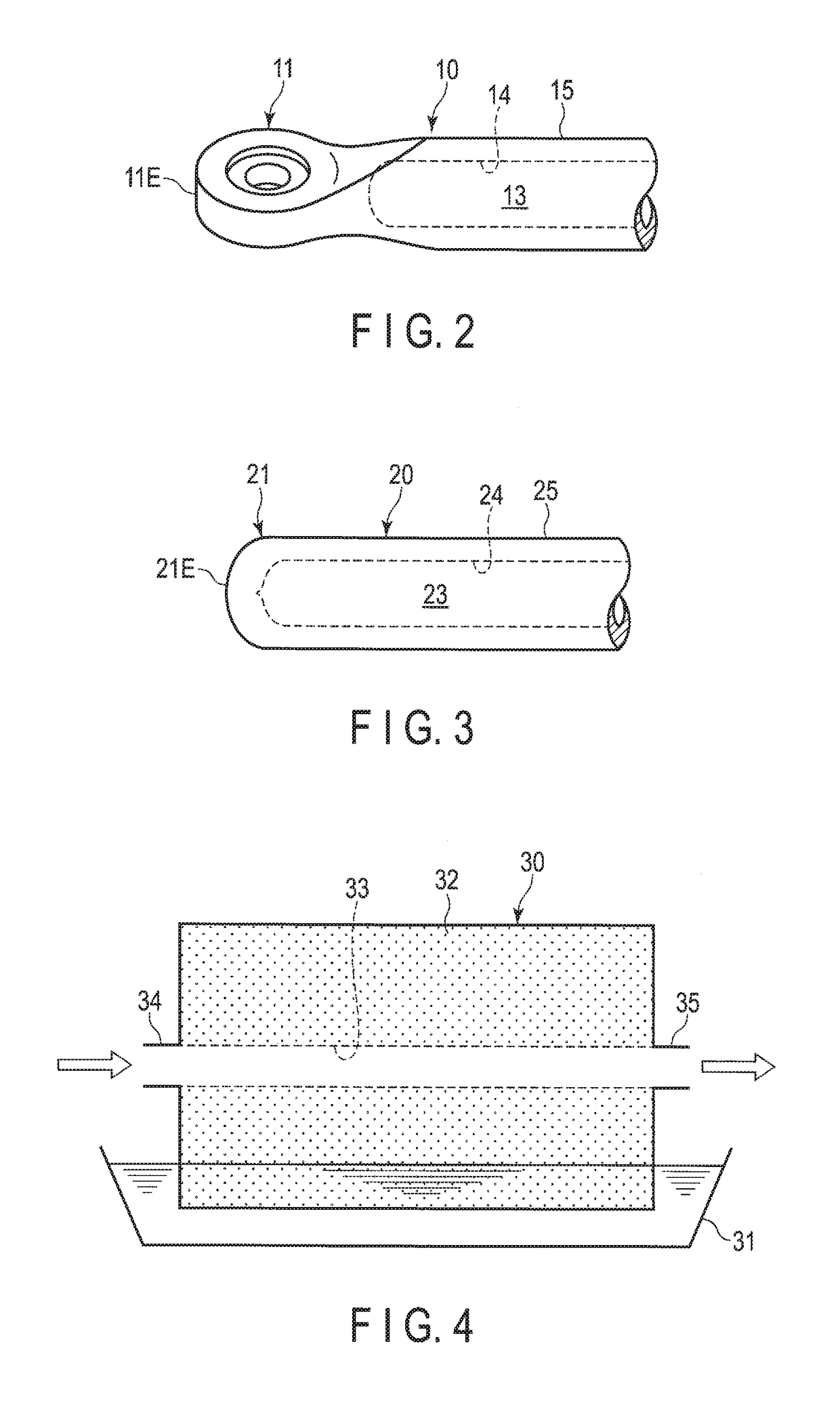 Hollow spring member and hollow spring member production method