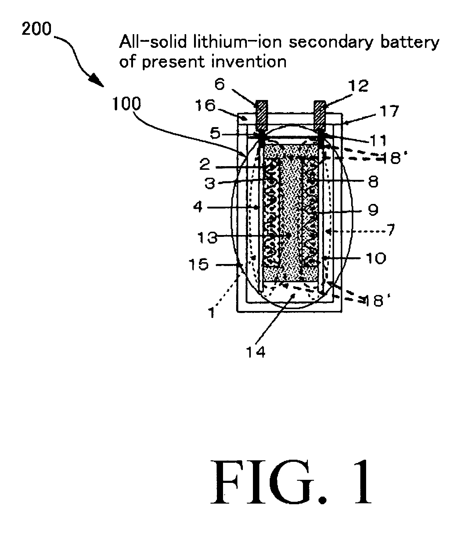 Battery device and all-solid lithium-ion secondary battery