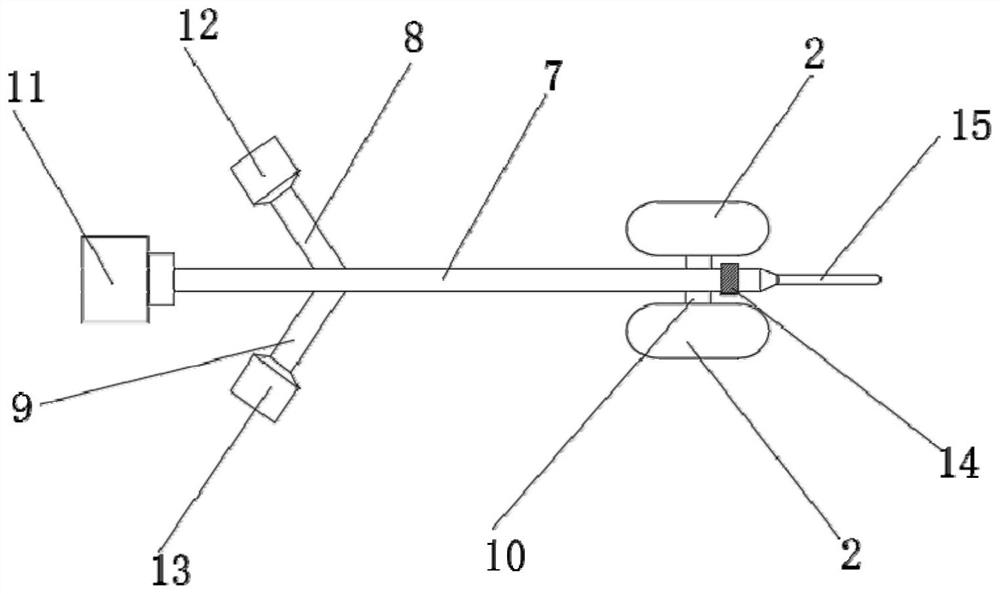 Nasal cavity expansion balloon catheter