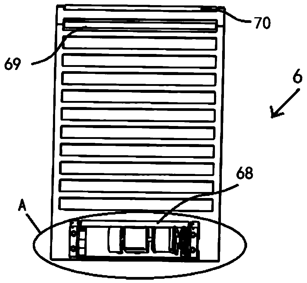 Transporting device with nursing function