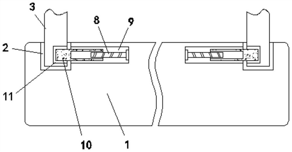 Detachable rack for primate experiment restraint device and use method of detachable rack