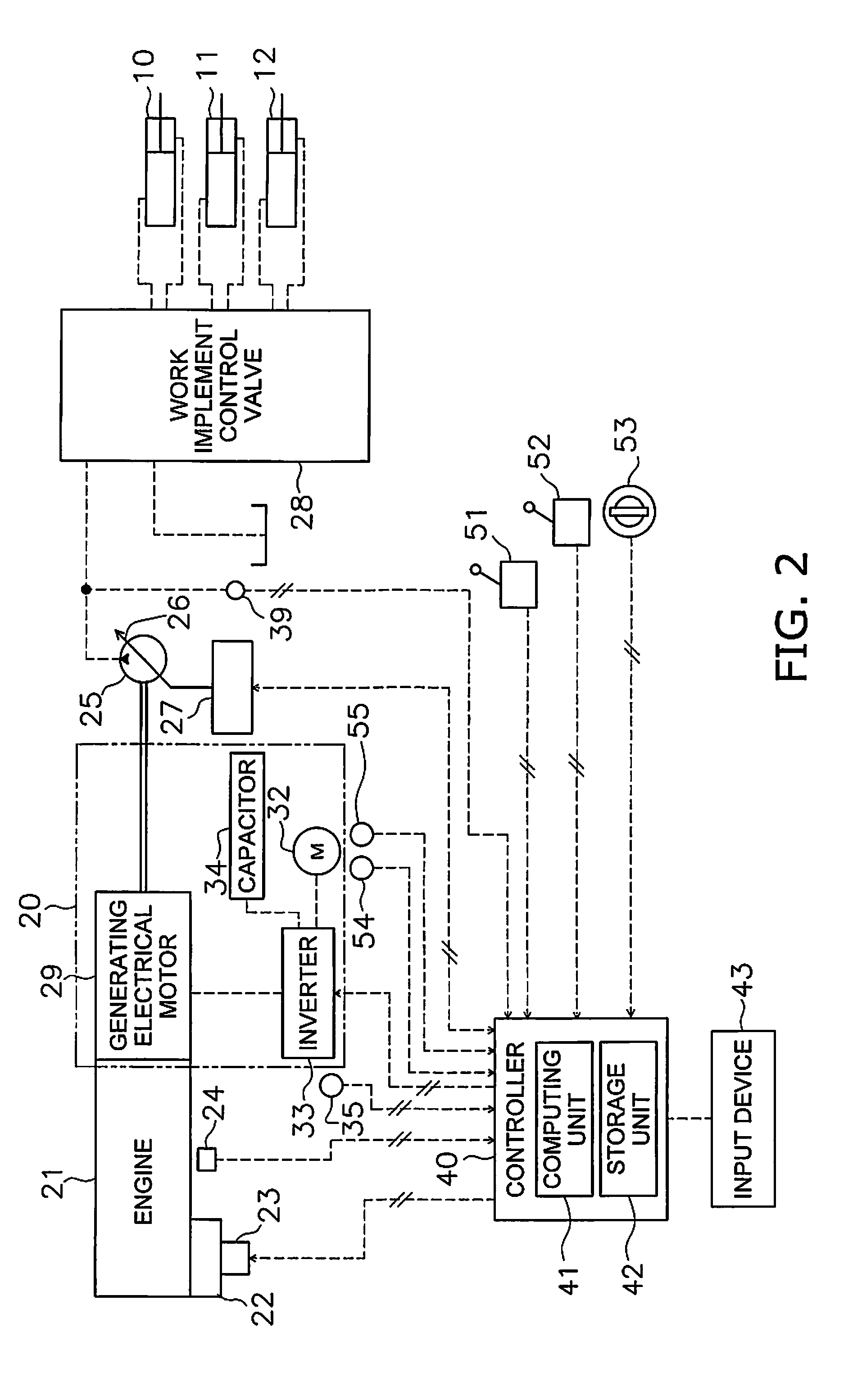 Control system for work vehicle, control method, and work vehicle