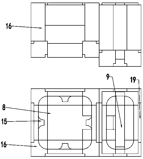 Aluminum liquid online refining device