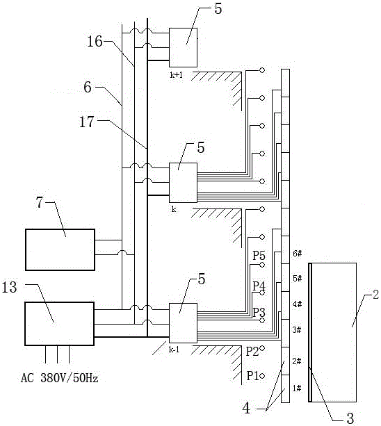 Stator Segmented Permanent Magnet Linear Motor Direct Drive Lifting System Using Distributed Power Supply