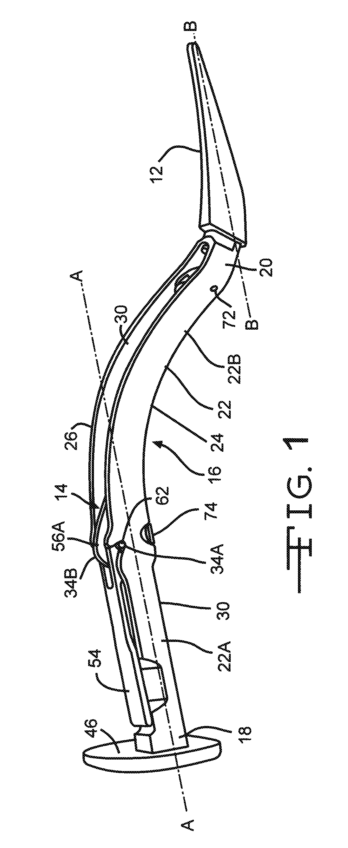 Double offset surgical tool handle assembly having a locking linkage aligned along two different planes