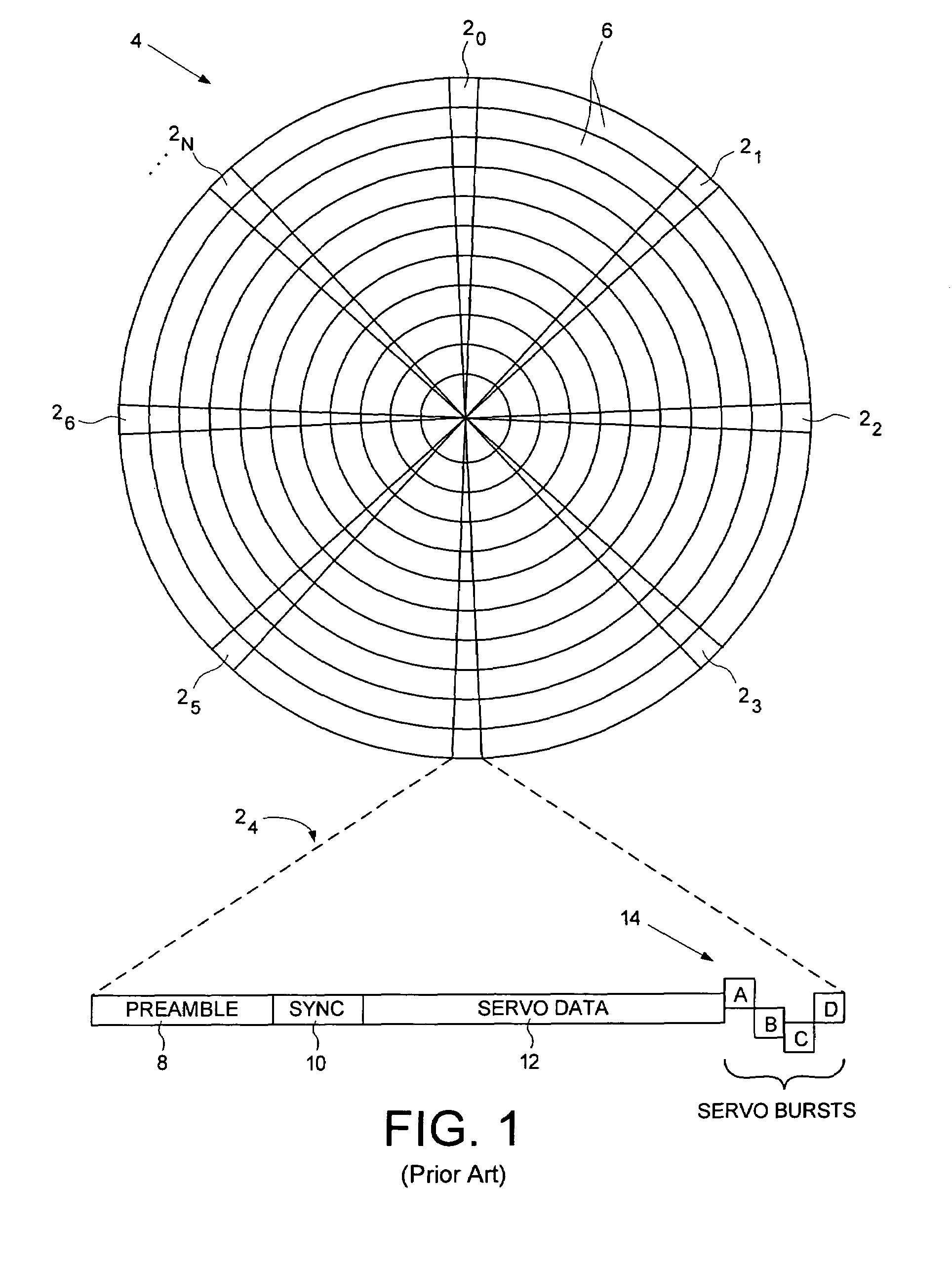 Servo writing a disk drive by integrating a spiral track read signal