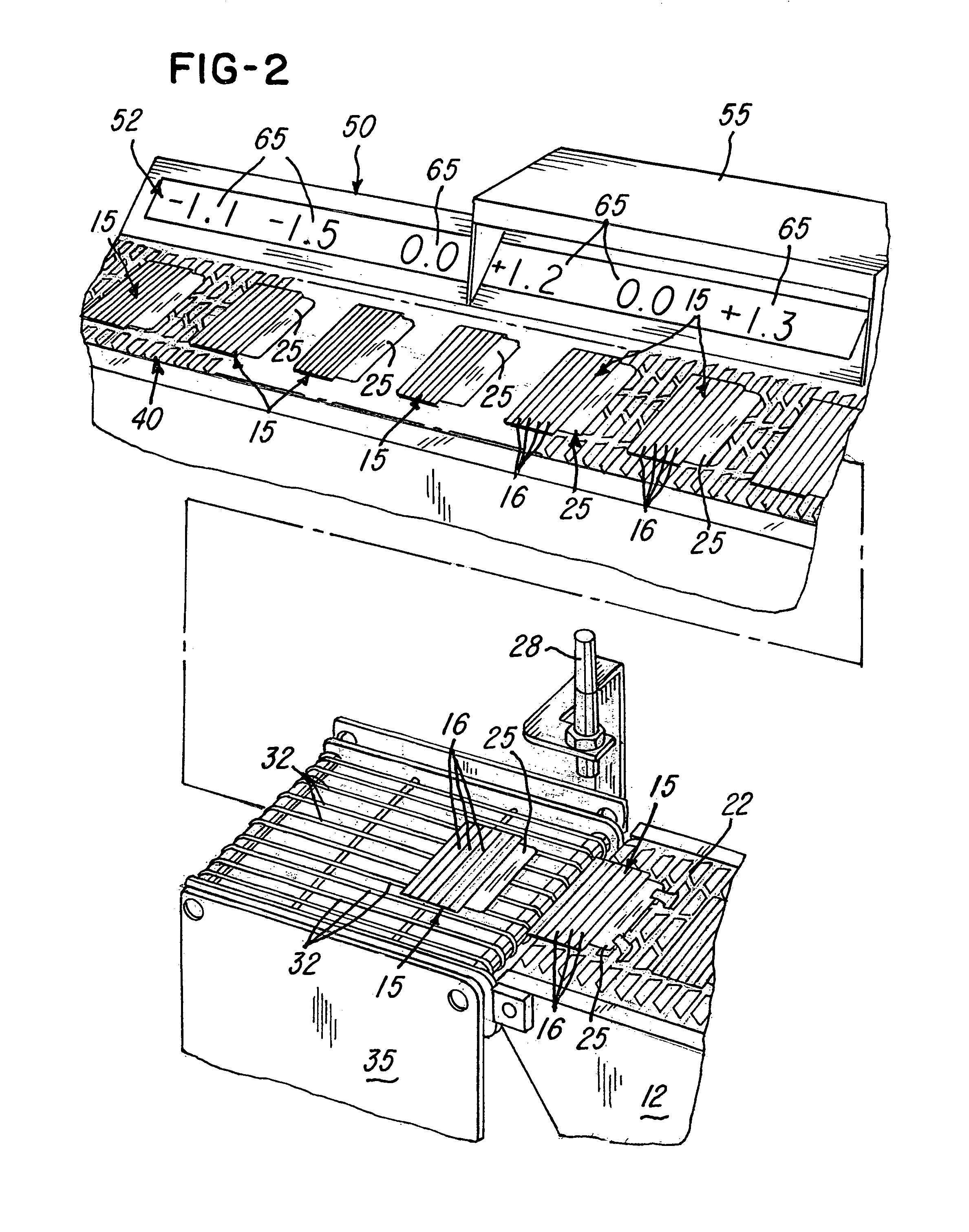 Conveyed product weight display system