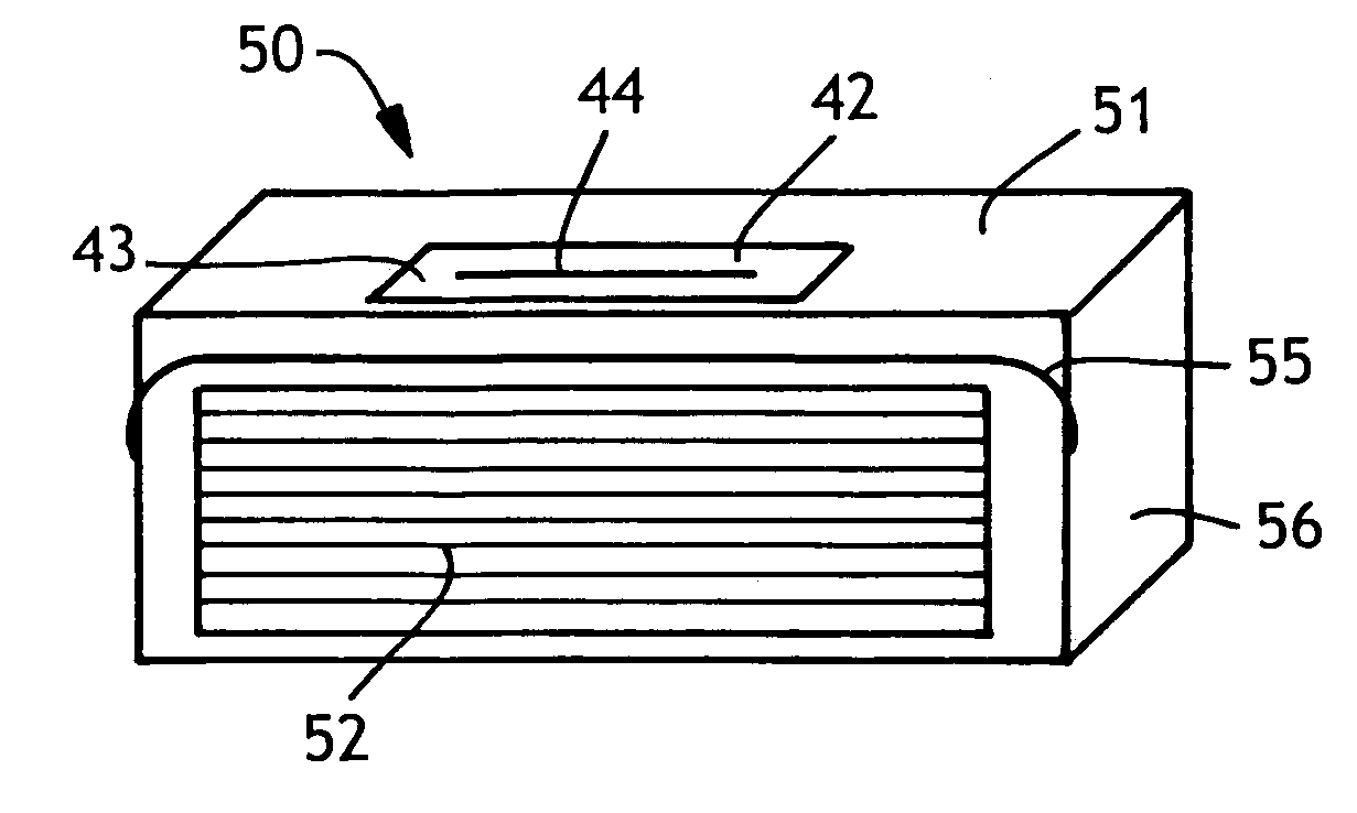 Lint-reducing container