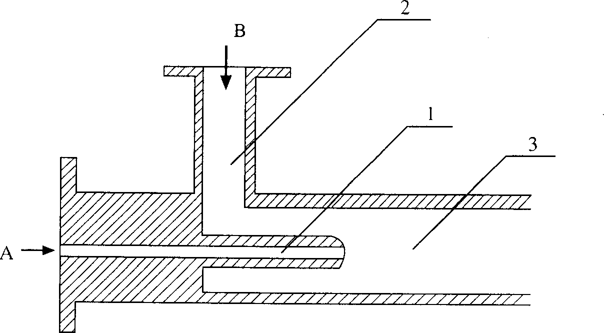 Liquid phase nano powder body and preparation method of nano particle agglutinative structure material