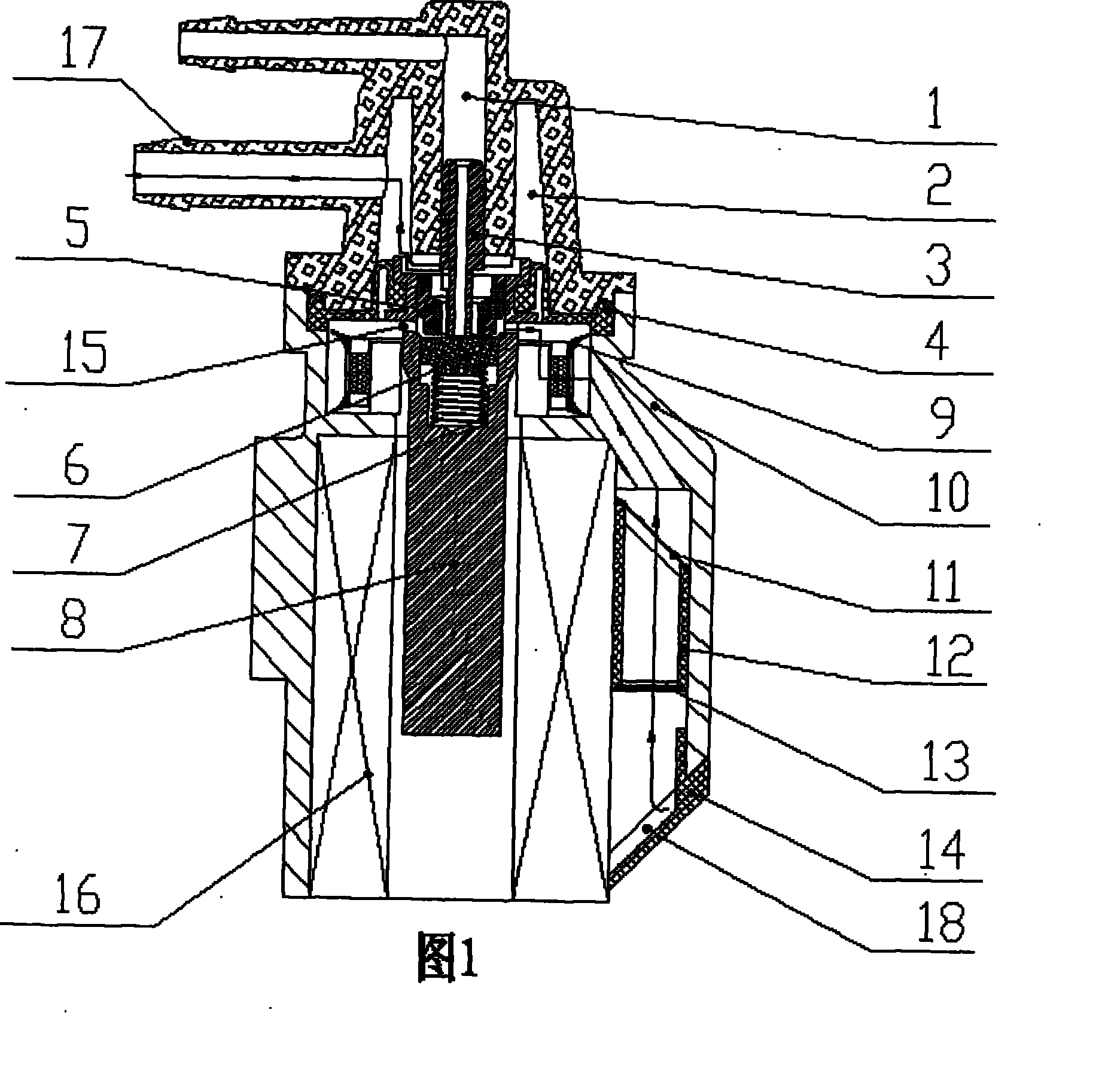 Vacuum electromagnetic regulator