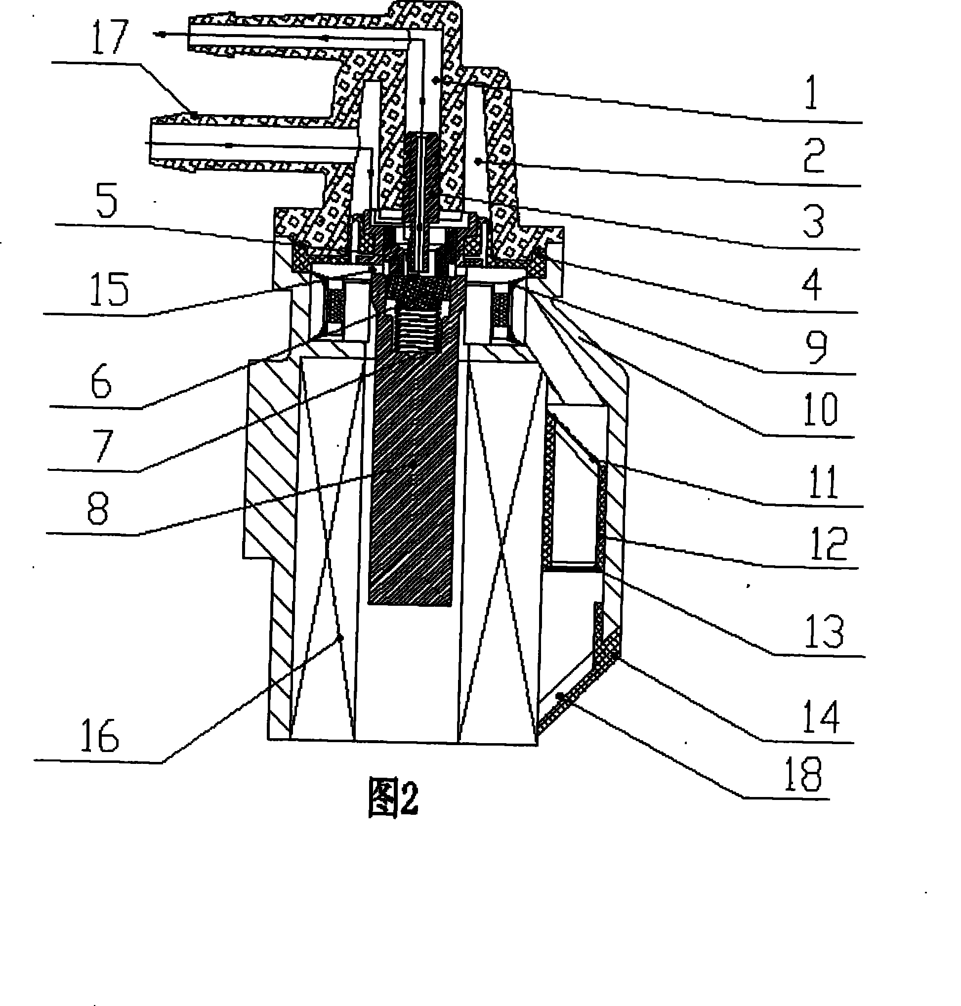 Vacuum electromagnetic regulator