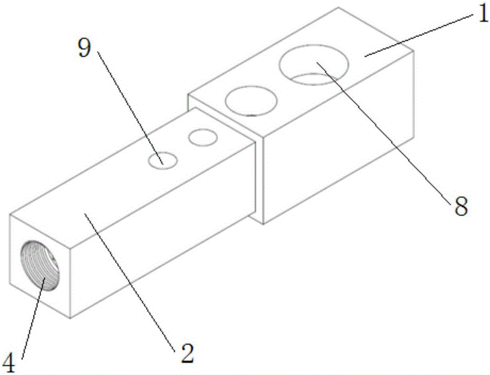 Fingerprint collection device for hickory quality detection