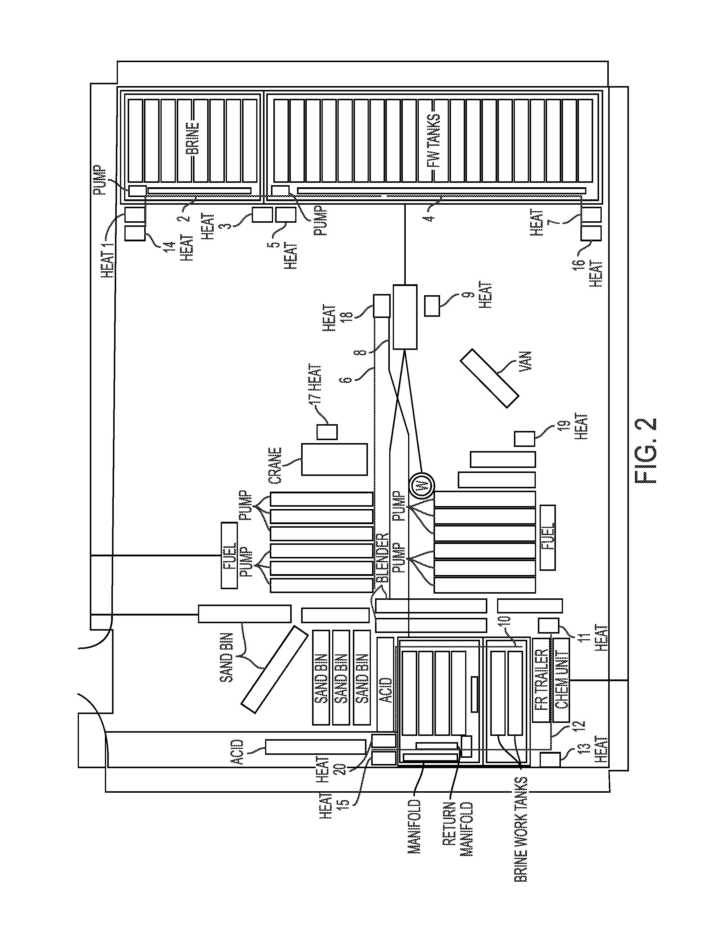 Mobile Heat Dispersion Apparatus and Process