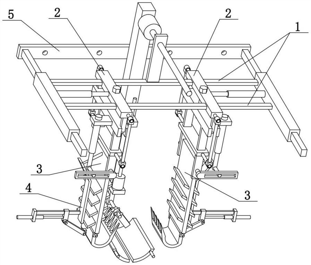 A railway transport loading and unloading device