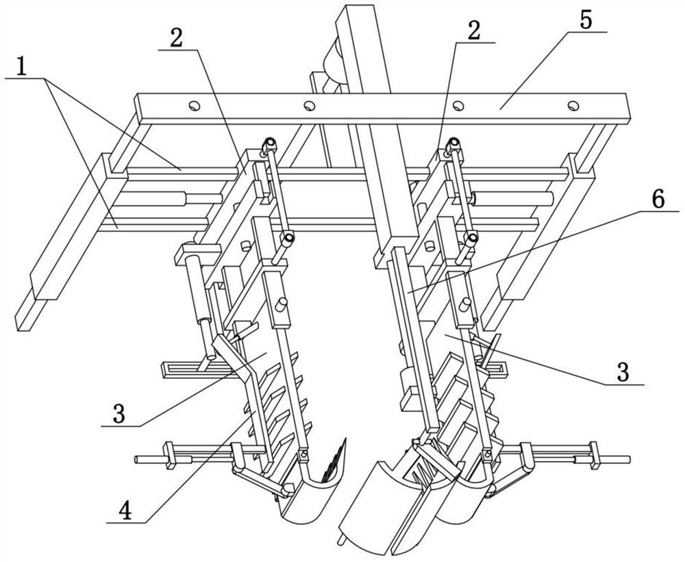 A railway transport loading and unloading device