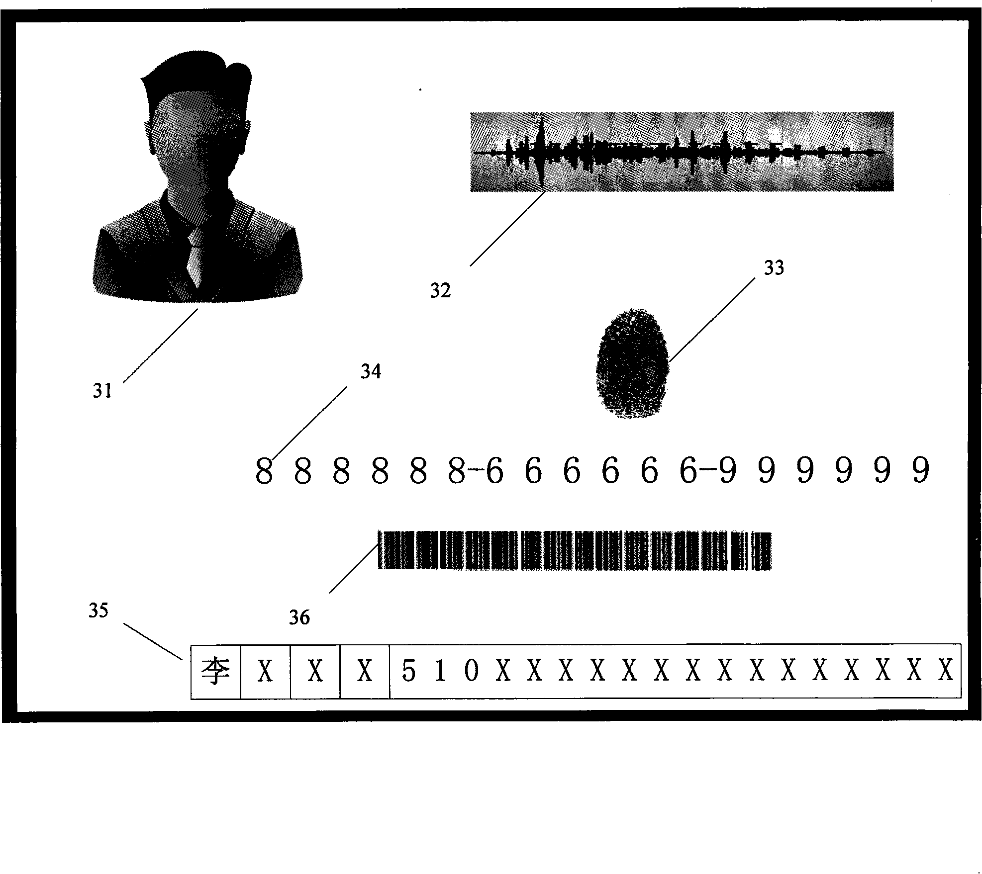 Biological type identity-acquiring recognizer and application method thereof