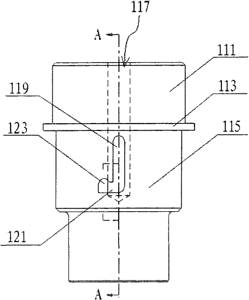 Arm pin structure of suspension arm and arm pin assembly and disassembly mechanism thereof