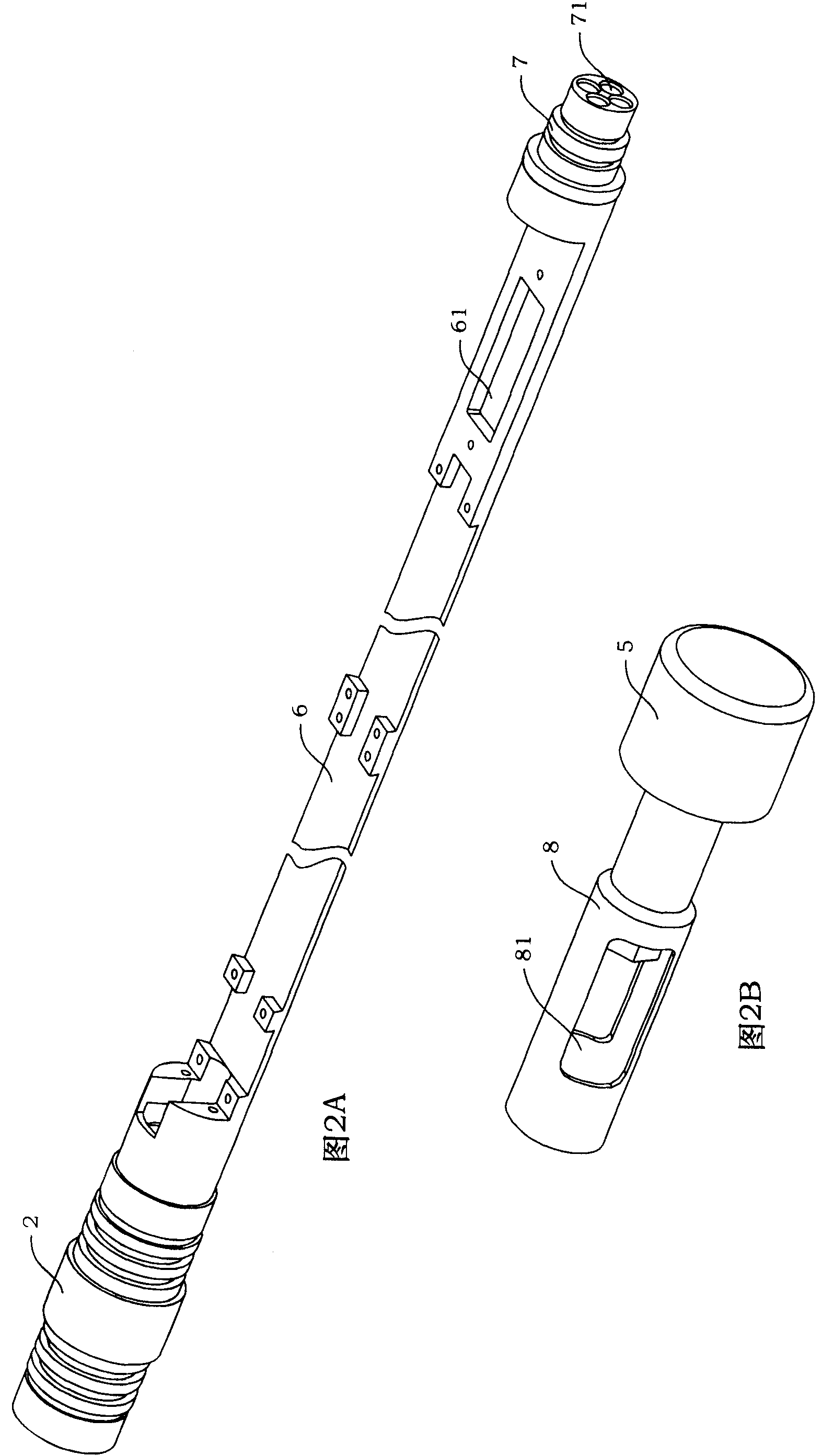 Strapdown type hole drilling inclinometer based on magnetic resistance and inclination sensor