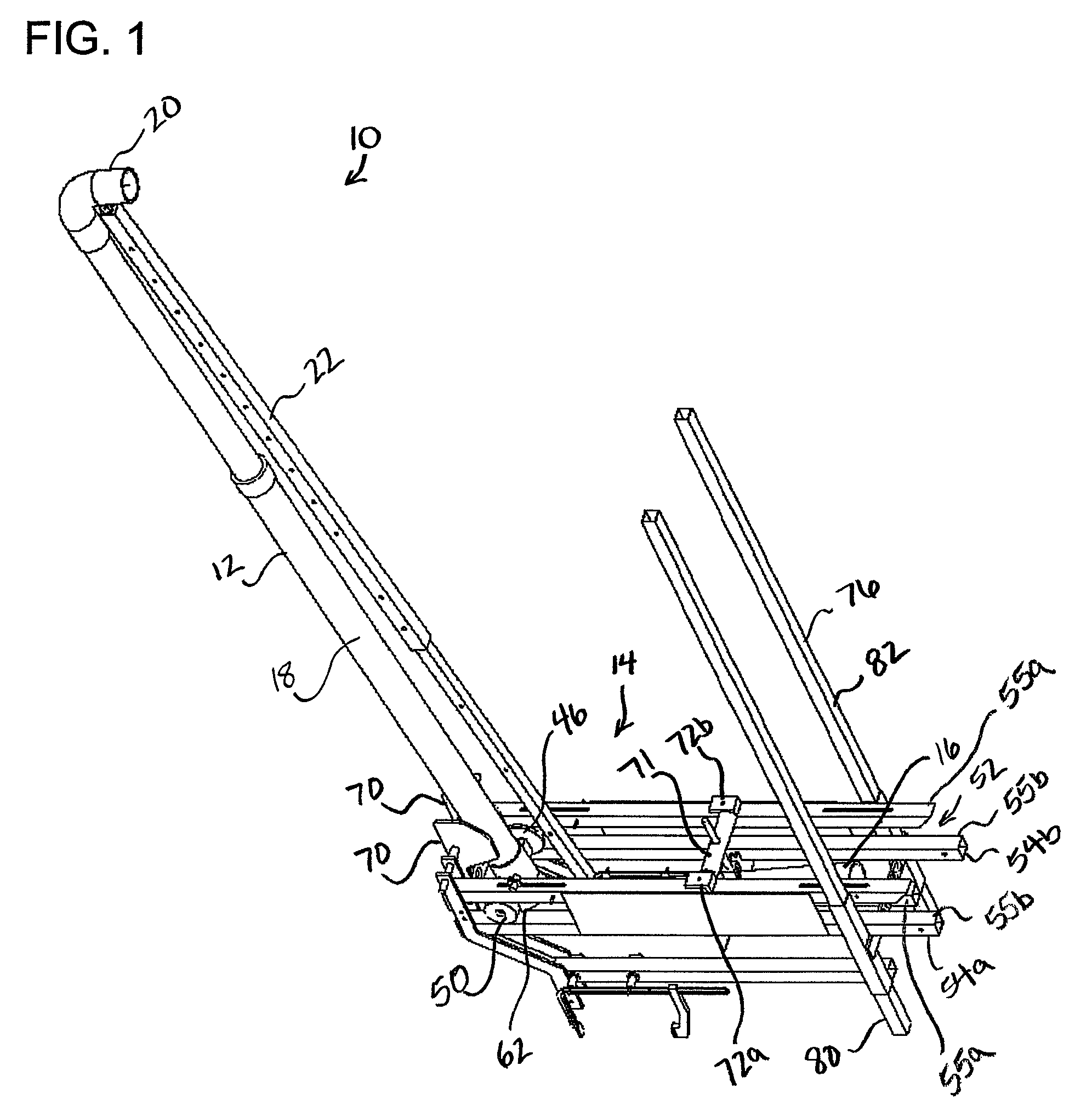 Apparatus and method for extinguishing fires in a multi-floored building