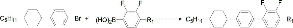 Preparation method of propyl o-fluorobenzene compound