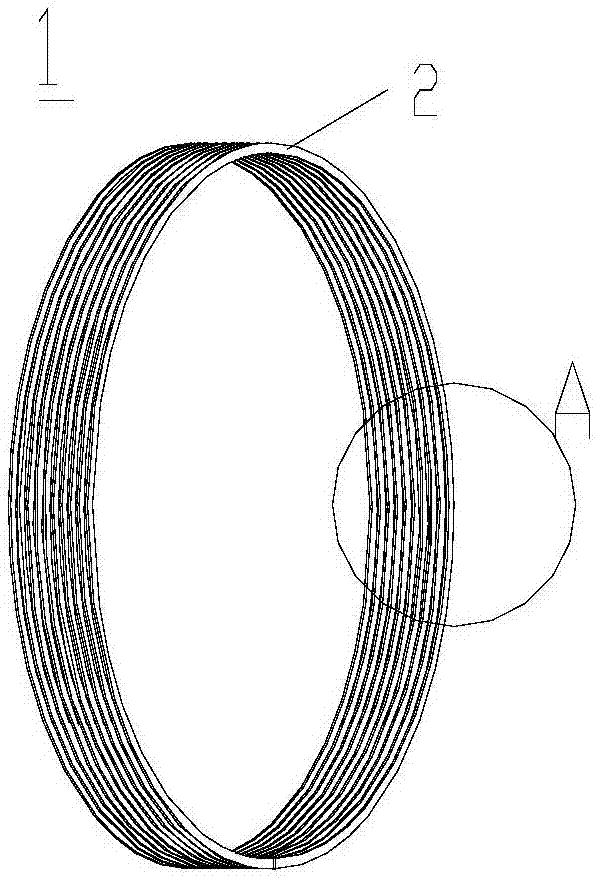 Motor rotor iron core, motor rotor, motor and washing machine