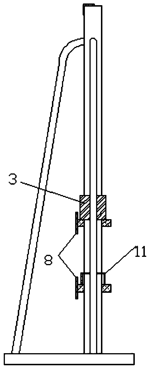 Split and lifting type electrical pay-off device