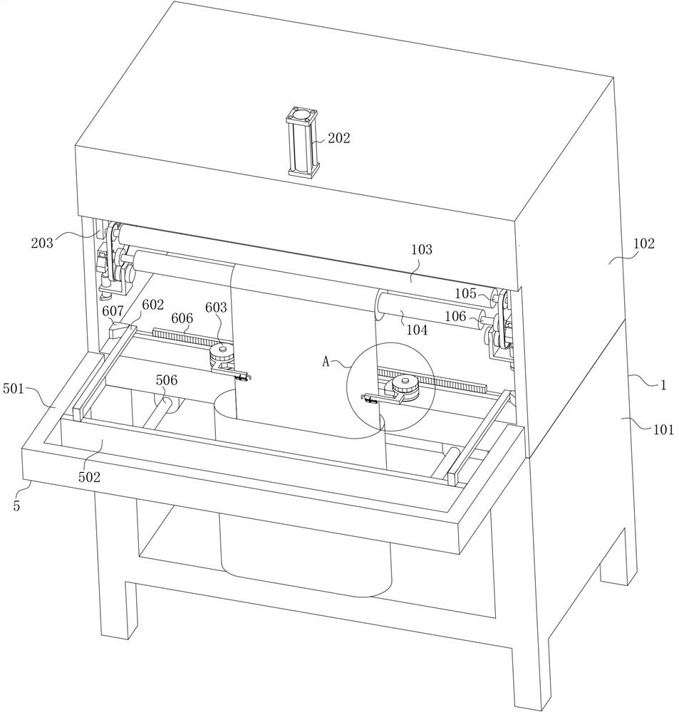 A sealing device for logistics packaging bags and its application method