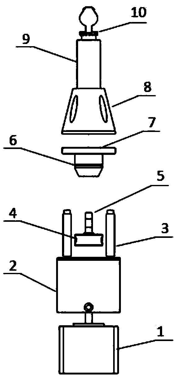 Magnetic bead mixer for biology, and application thereof