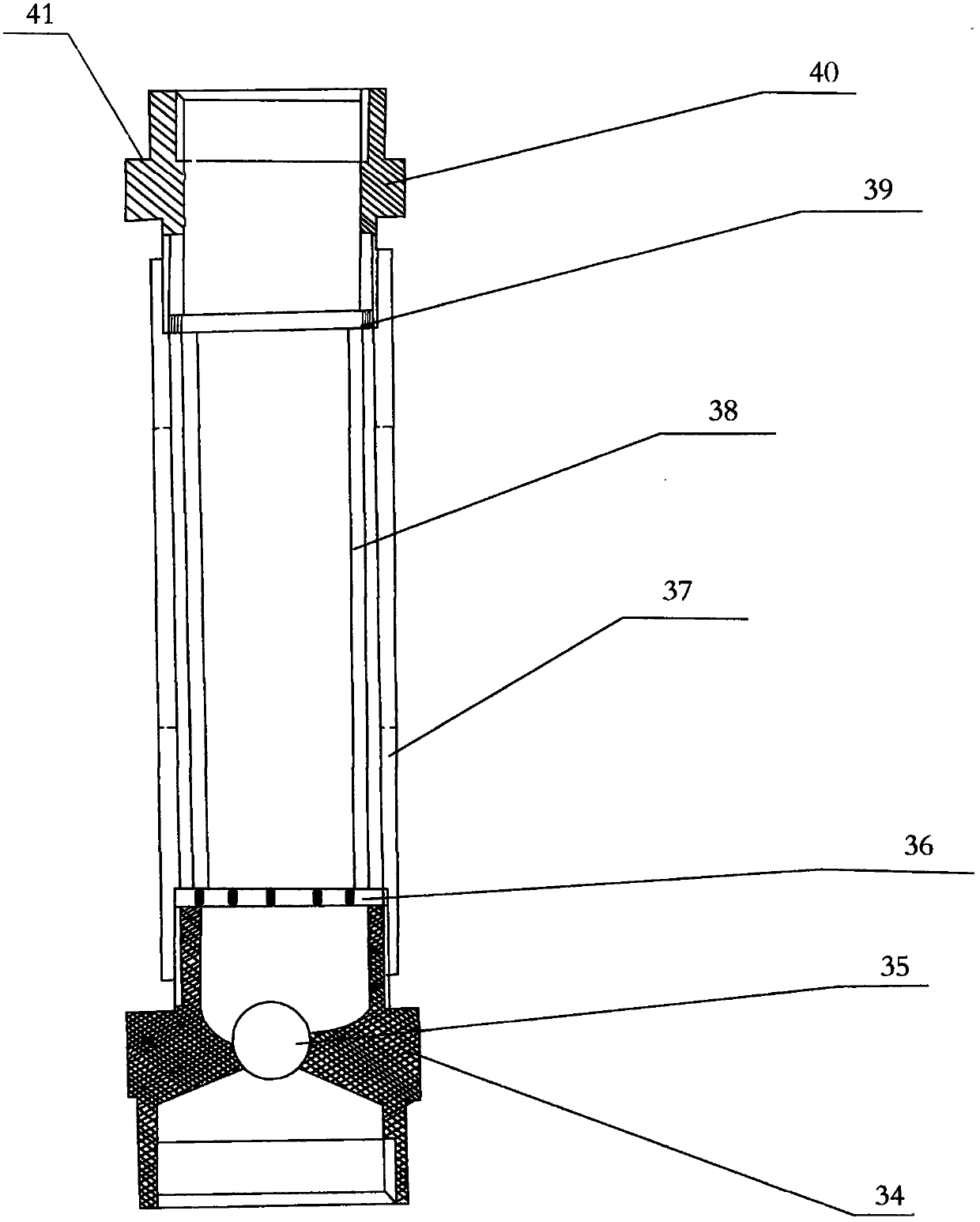 High level liquid control device