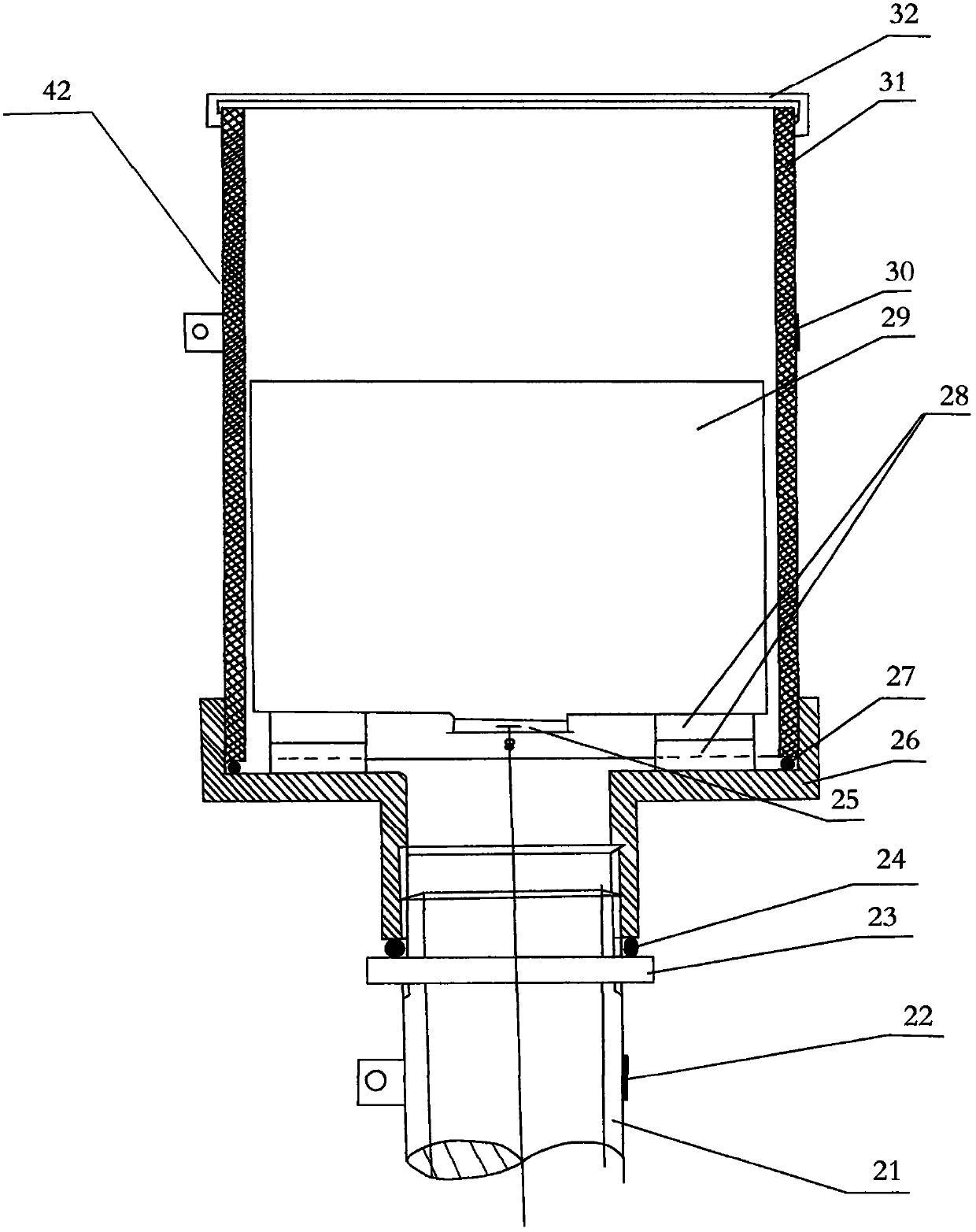 High level liquid control device