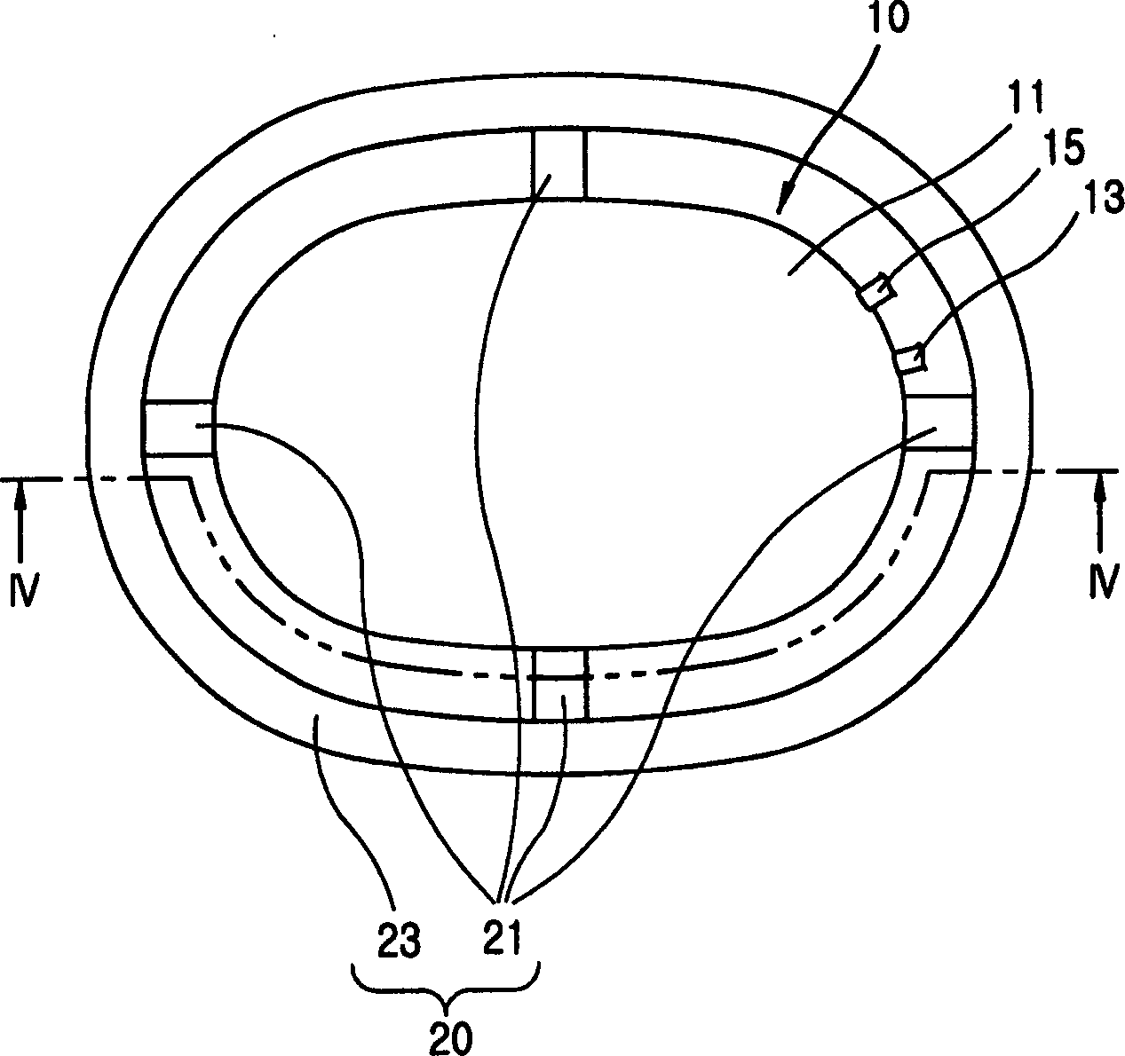 Apparatus for absorbing vibration of compressor