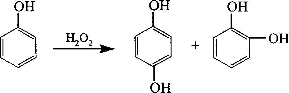 Pyrocatechin and hydroquinone production process