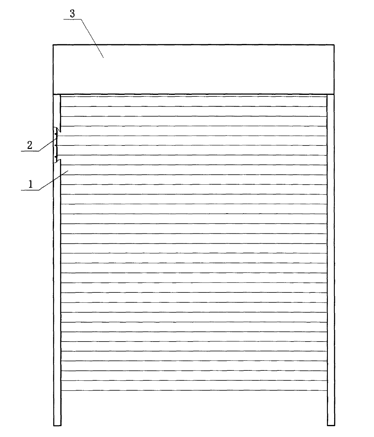 Protection guide rail used for rolling door