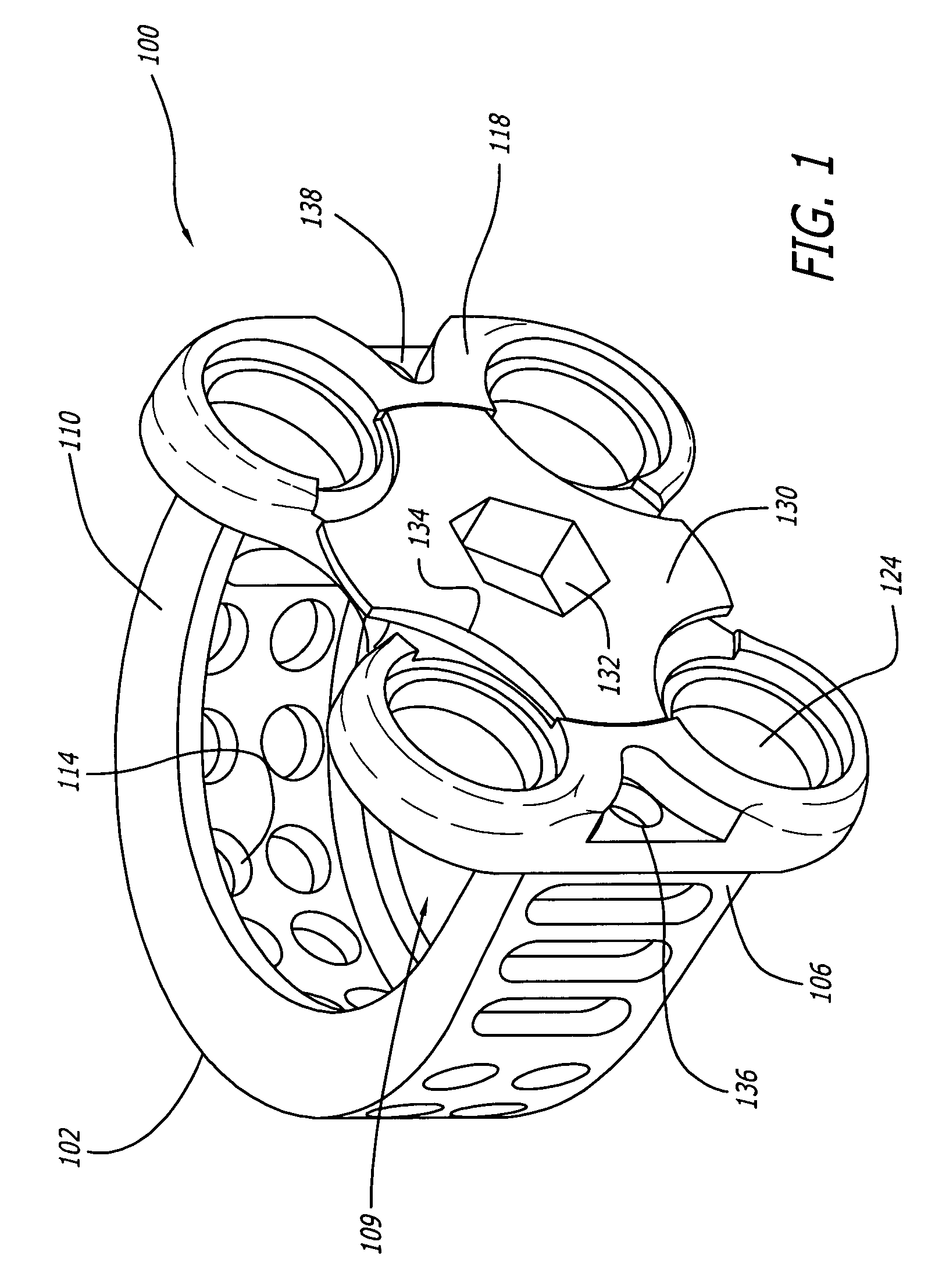 Flanged interbody spinal fusion implants