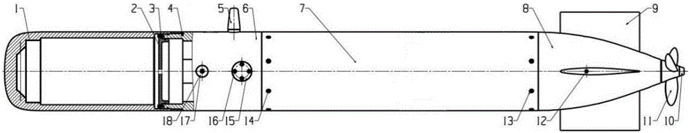 Modularized small-size unmanned underwater vehicle