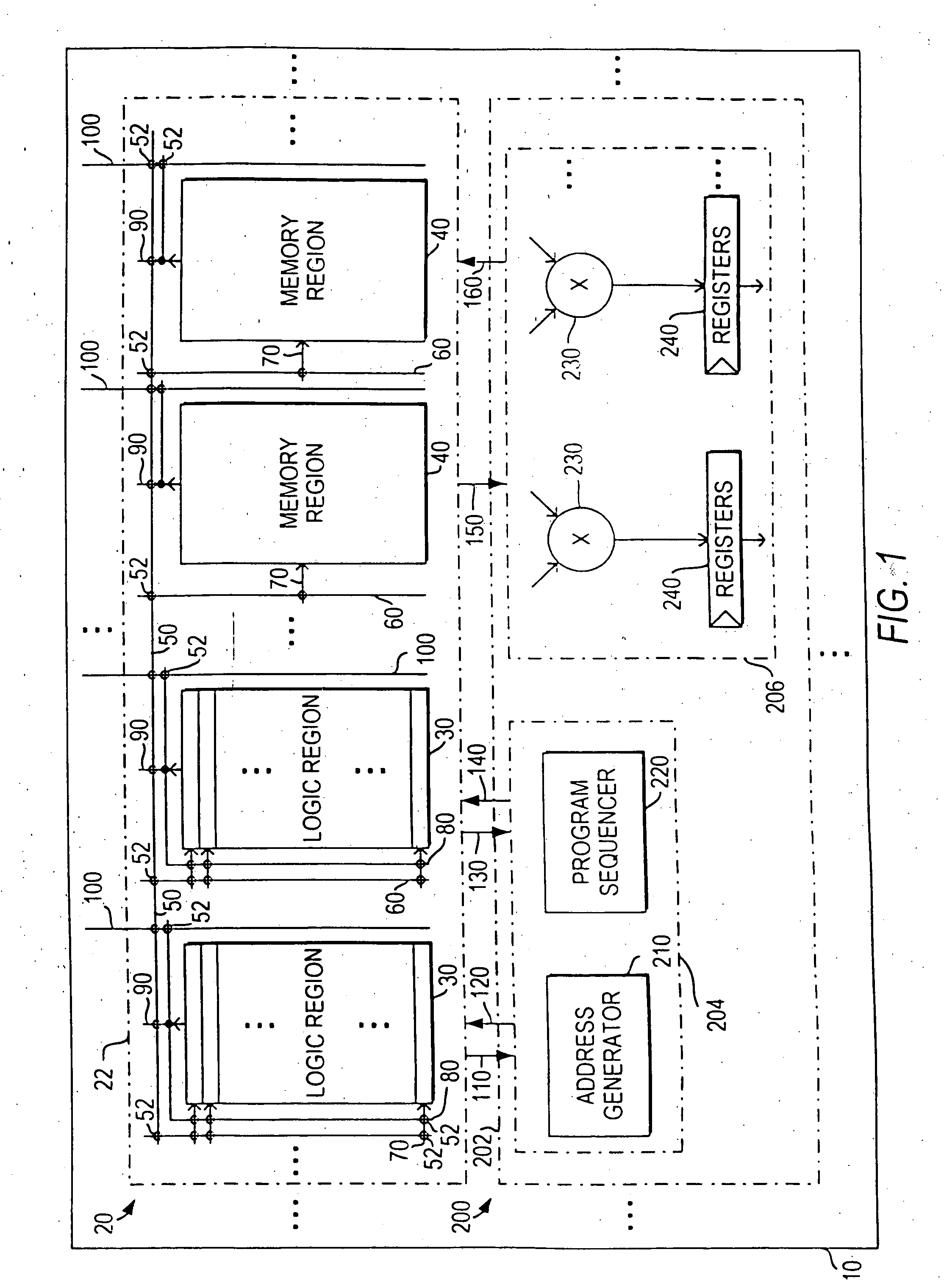 Programmable logic integrated circuit devices including dedicated processor components and hard-wired functional units
