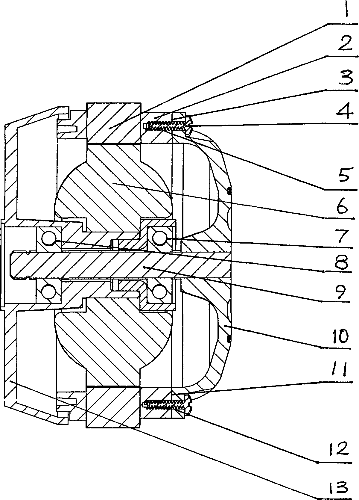 Low-power external rotor alternate current motor