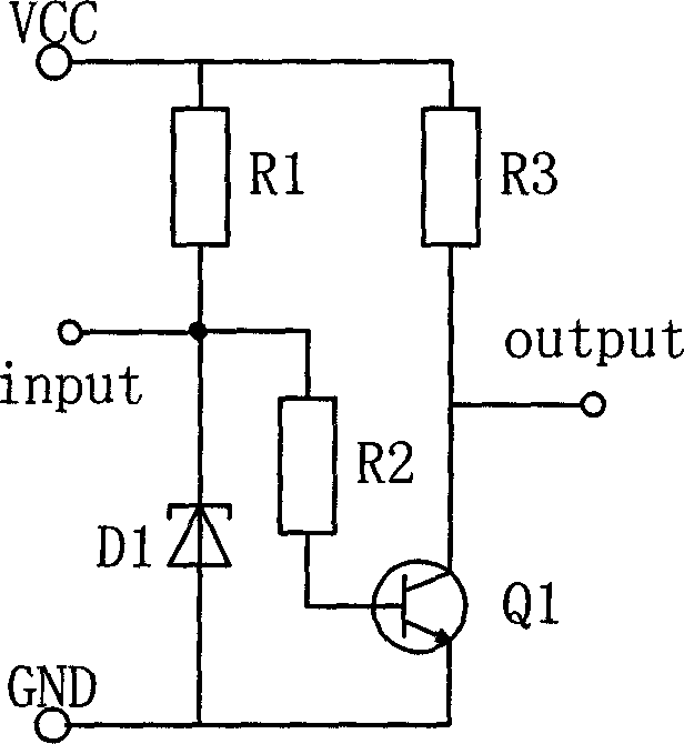 Sectional-type energy consumption brake circuit of permanent-magnet direct current motor