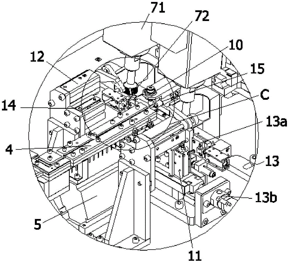 Carbon brush front face grinding machine