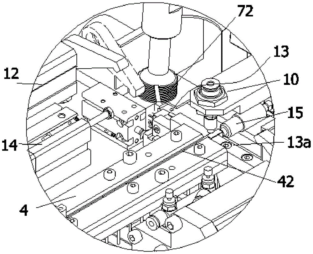 Carbon brush front face grinding machine