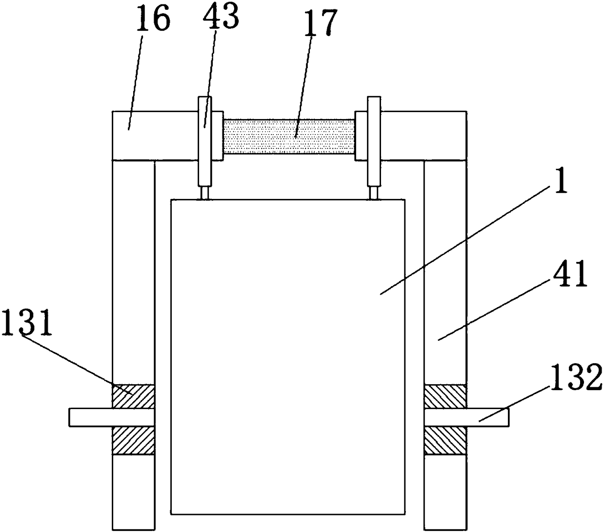 Capacitor aging device