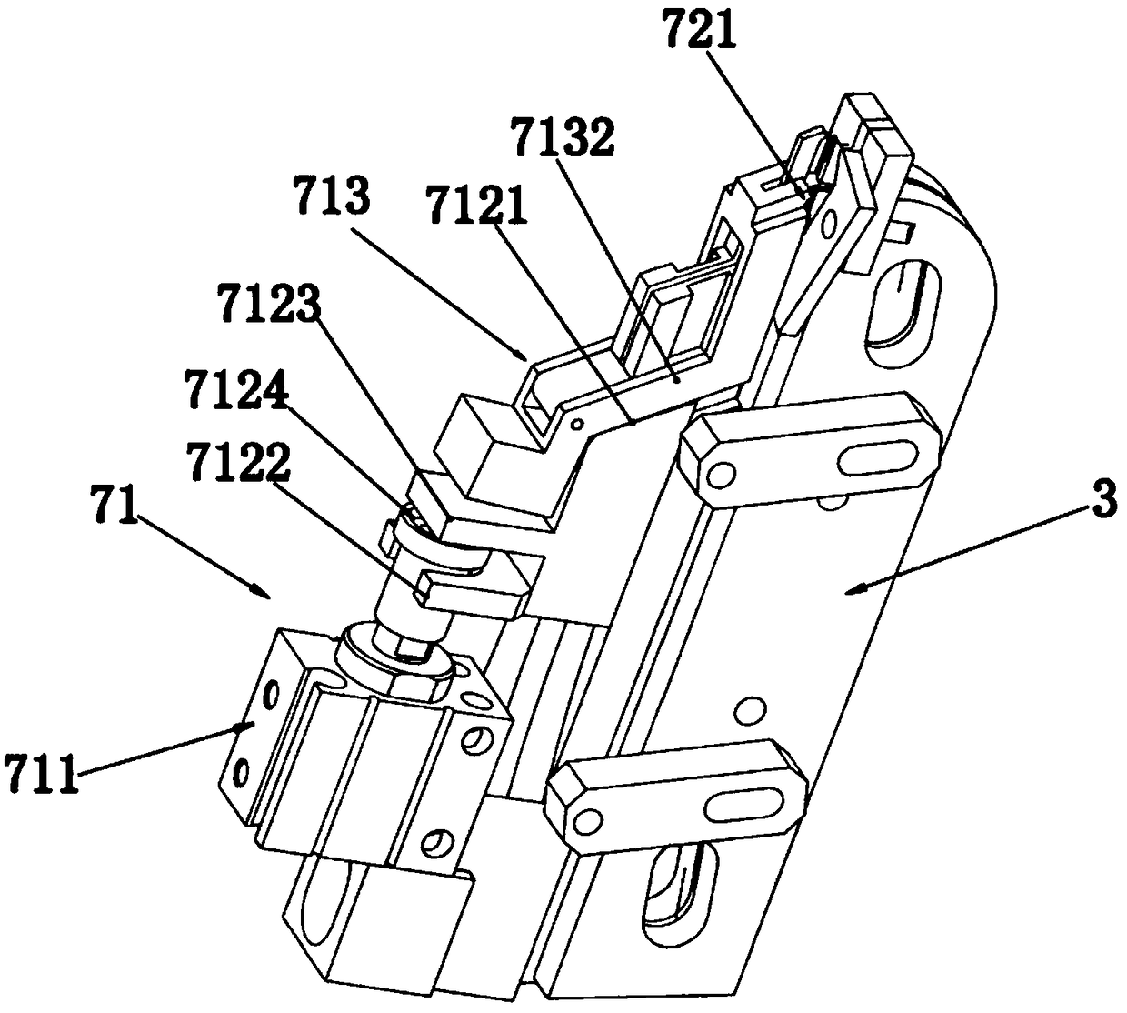 Fully automatic invisible zipper upper movable code equipment